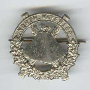 Waterloo Regiment, The Scots Fusiliers Cap Badge  