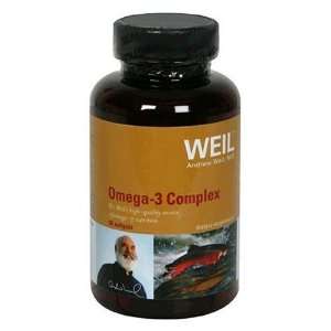  Weil Omega 3 Complex   90   Softgel Health & Personal 