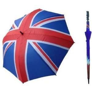  Union Jack Flag England United Kingdom Golf Umbrella 