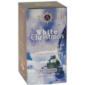   Tea Holiday Teas   White Christmas White Tea 18 tea bags (Pack of 4