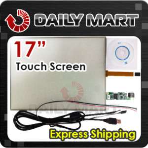 17 USB Touch Screen Panel Kit Set   Add Touch Function  