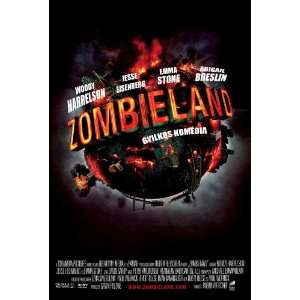  Zombieland (2009) 27 x 40 Movie Poster Hungarian Style A 