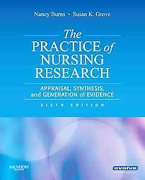 The Practice of Nursing Research Appraisal, Synthesis, and Generation 