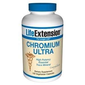  Life Extension Chromium Ultra, Veggie Capsules, 100 Count 