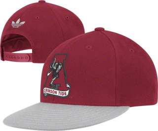 Alabama Crimson Tide adidas Originals Vault Logo Snapback Hat  