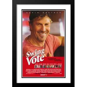  Swing Vote 20x26 Framed and Double Matted Movie Poster 