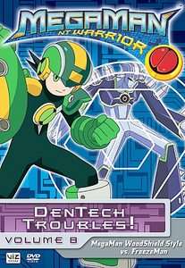 Megaman NT Warrior   Vol. 8 DenTech Troubles DVD, 2006 782009234524 