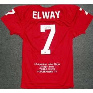  John Elway Autographed Jersey