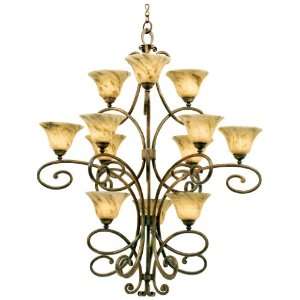   Bellagio Amelie 12 Light Foyer Chandelier from the Amelie Collection