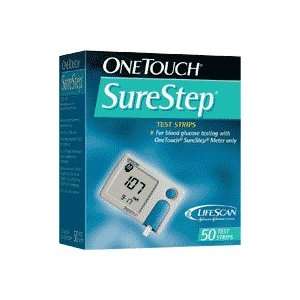  Lifescan 7010359 Sure Step Test Strips   Qty of 50 Health 