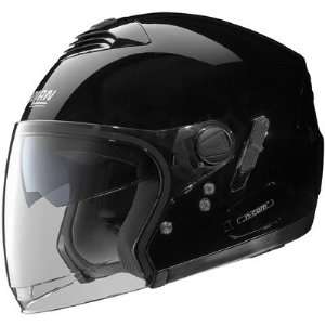  Nolan N43E Black Open Face Helmet (XS) Automotive