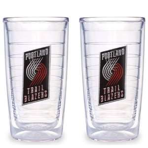 Portland Trailblazers Set of TWO 16 oz. Tervis Tumblers  