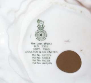 Royal Doulton Figurine The Last Waltz  