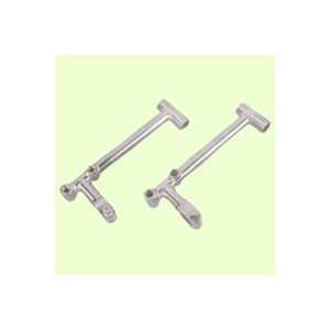  Drive Medical STDS825 Chrome Amputee Adapters for Astaire 