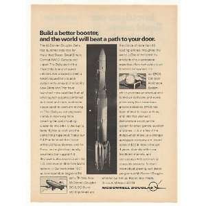   McDonnell Douglas Delta Rocket Launch Vehicle Print Ad