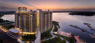 lake tower at the contemporary resort in walt disney world