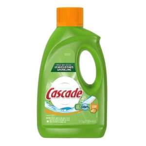  Cascade Gel Orange Scent Dishwasher Detergent, 75 Ounce 