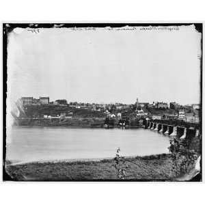   Washington, District of Columbia. View of Georgetown and Aqueduct