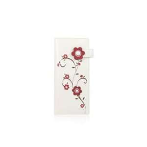  ESPE Floral White Large Long Clutch Wallet Coin Card 