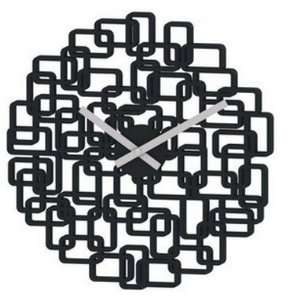   Chinese Knot Non Ticking Silent Clock(Black)