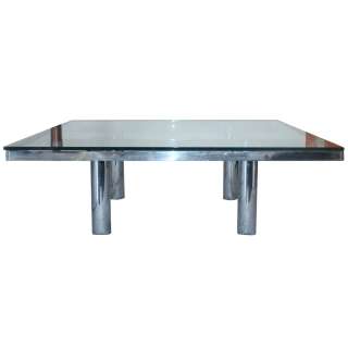 45 Tobia Scarpa Andre Low Square Coffee Table  