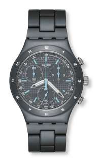 Swatch Gray Coat Aluminum Mens Watch YCM4001AG  