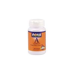 Vitamin A by NOW Foods   (25000IU   100 Softgels) Health 