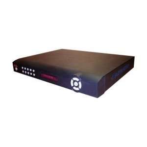  4 Channel DVR with MPEG 4 and 80GB Built In HDD Camera 