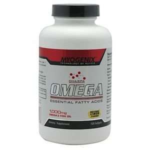  Myogenix Omega Essential Fatty Acids (1000mg) 120 Softgels 