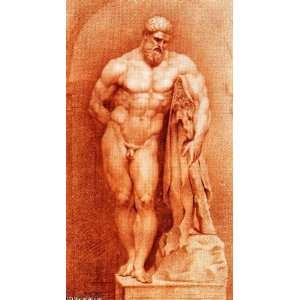     24 x 42 inches   Farnese Hercules 