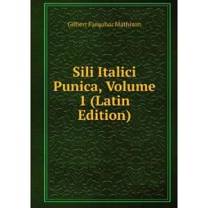   Punica, Volume 1 (Latin Edition) Gilbert Farquhar Mathison Books