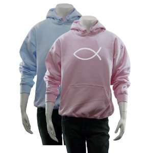  Womens Pink Fish Hoodie L   Created using all the names 