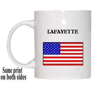  US Flag   Lafayette, Louisiana (LA) Mug 