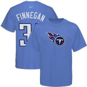 Reebok Tennessee Titans #31 Cortland Finnegan Light Blue Scrimmage 