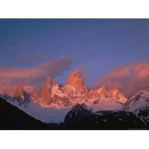  View of Cerro Fitzroy (Center) at Twilight National 