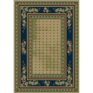 Carpet Art Deco Life Andromede Transitional Area Rugs Blue 4x5 ft 3 
