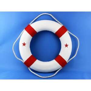  Red Lifering 20   Life Rings   Nautical Decor Home Decoration 