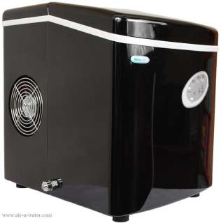 NewAir AI 100BK Portable Countertop Ice Cube Maker Machine   Black 