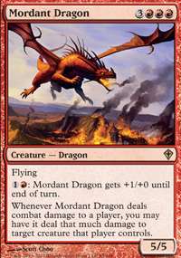 10 Red Rare Dragons Set Lot Magic the Gathering MTG  