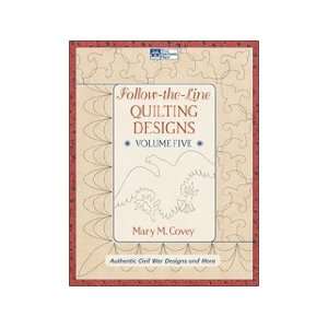   Follow The Line Quilting Designs Vol 5 Book Arts, Crafts & Sewing