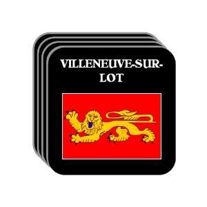  Aquitaine   VILLENEUVE SUR LOT Set of 4 Mini Mousepad 