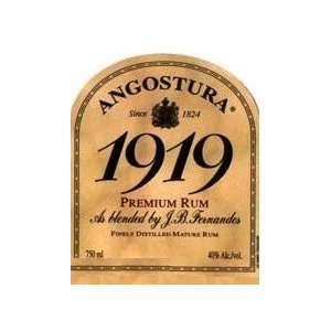  Angostura Rum 1919 8 Year 750ML Grocery & Gourmet Food