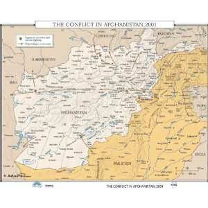  Universal Map 762549939 no.068 The Conflict In Afghanistan 