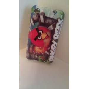 Angry Birds   Red Bird with Castle   Hard Case for iPod Touch 4 + Free 