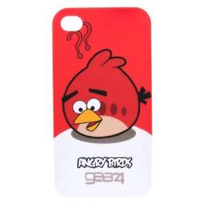  Angry Birds Red White Question Rubber Texture Rear Only 