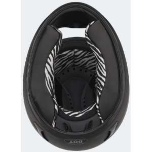  Scorpion EXO 400 Zebra Extra Small Street Helmet Kwikwick 