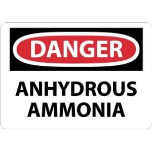  SIGNS ANHYDROUS AMMONIA
