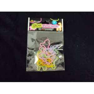   Bandz Shaped Rubber Bands Bracelets 12Pack Glow Animal Toys & Games