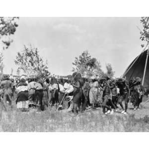  1927 photo Buffalo Society, animal dance  Cheyenne