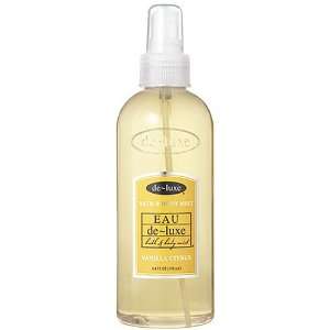   EAU Bath & Body Mist, Vanilla Citrus, Case Pack, Six 8.4 Ounce Bottles